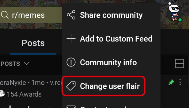 Image titled change flair on reddit step 5